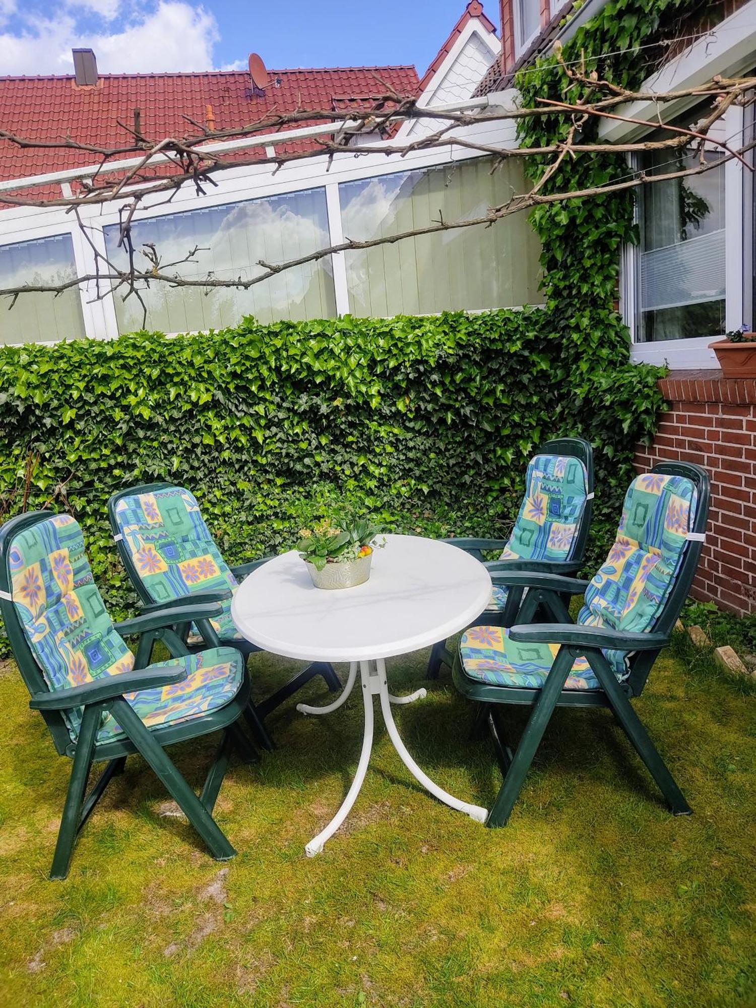 Ferienwohnung Haus Papenburg Garten Parkplatz Nordsee Kültér fotó