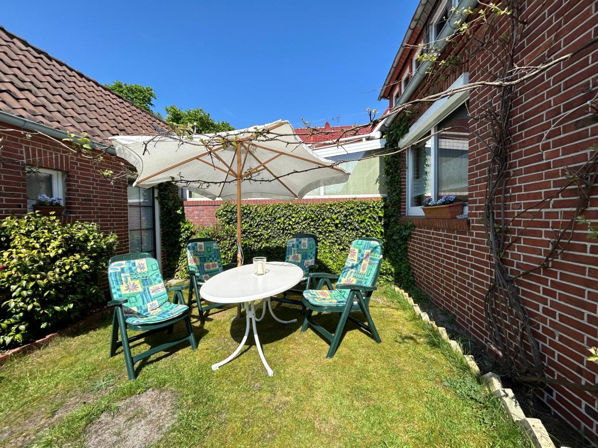 Ferienwohnung Haus Papenburg Garten Parkplatz Nordsee Kültér fotó