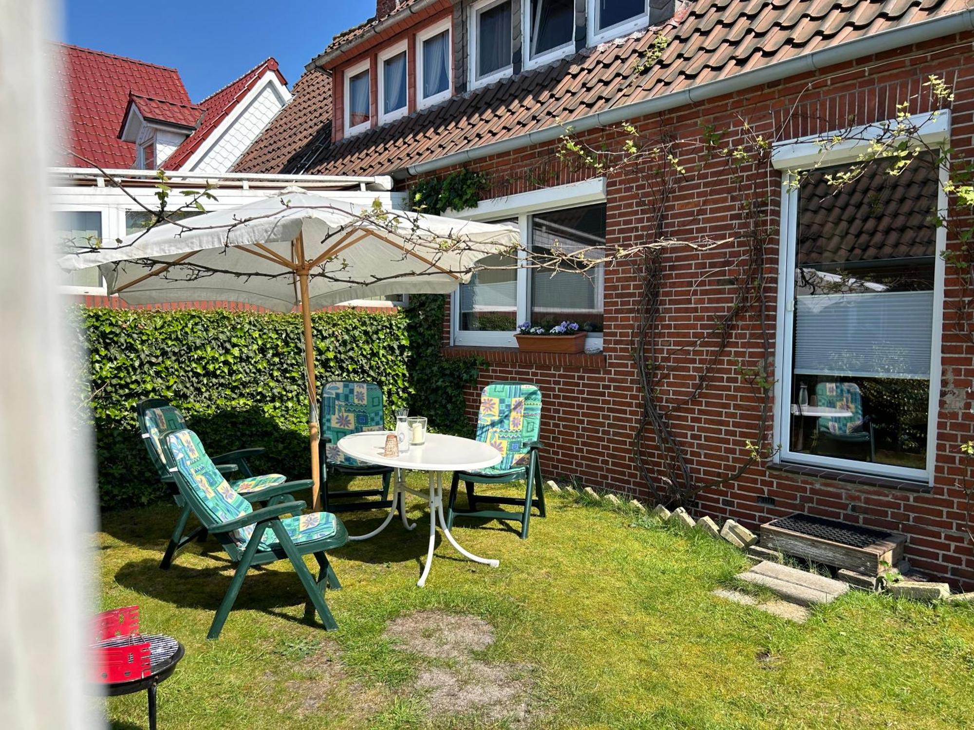 Ferienwohnung Haus Papenburg Garten Parkplatz Nordsee Kültér fotó
